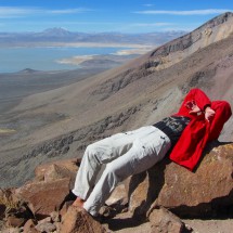 Taking a rest at 5310 meters sea-level